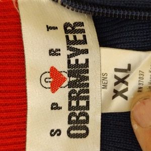 Obermeyer ski sweater mens XXL Vintage pretty good shape there is some wear.
